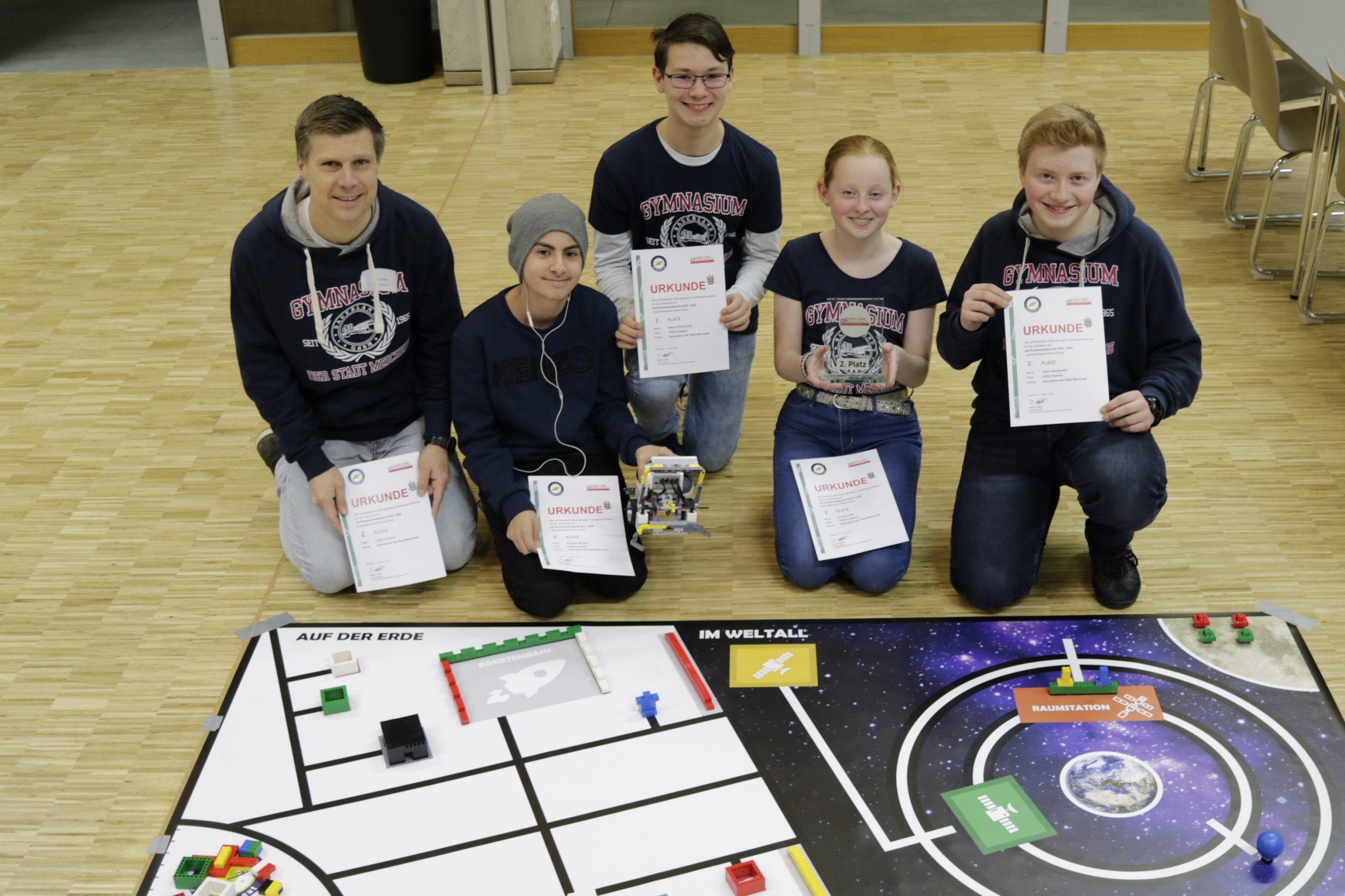 2. Platz Lokalwettbewerb